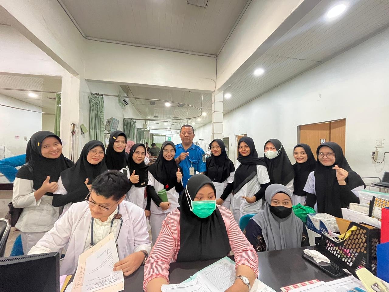 Mahasiswa D-III Keperawatan Universitas Bunda Thamrin Laksanakan Praktik Klinik Gawat Darurat dan Manajemen Bencana di RSU Haji Medan